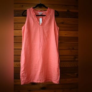 Tommy Bahama Two Palms 100% Linen Dress